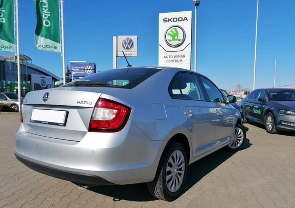 Skoda RAPID cena 41900 przebieg: 101754, rok produkcji 2018 z Dobrzyń nad Wisłą małe 154